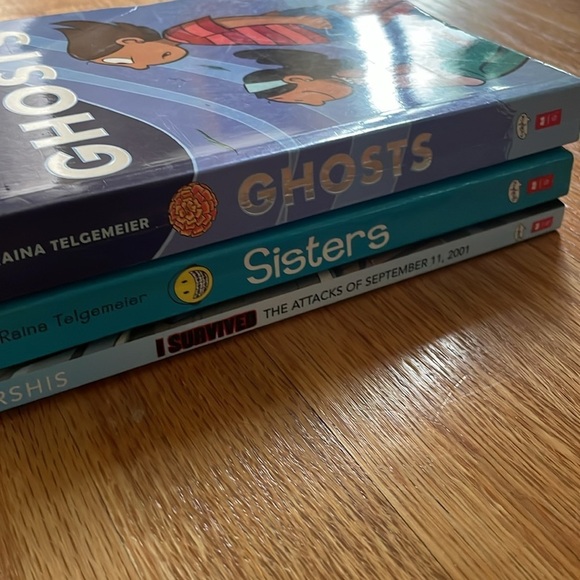 Graphic Novels Book Lot Ghosts Sisters I Survived Bundle of 3 - Picture 5 of 5